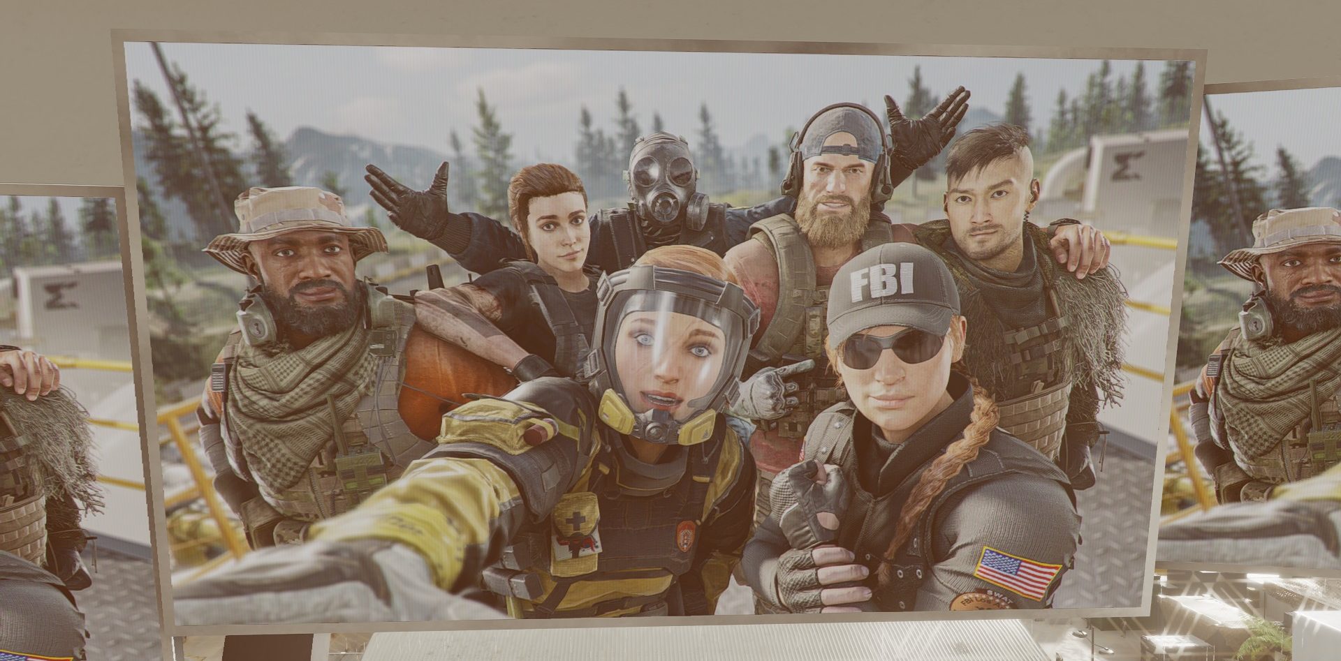 Nomad mit allen KI-Kameraden in Ghost Recon Breakpoint.