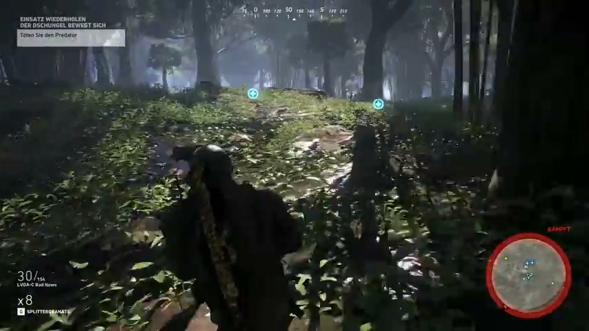 Screenshot aus dem Ghost Recon wildlands Tutorial: PREDATOR einfach SOLO BESIEGEN  Predator Tutorial 💀 Ghost Recon Wildlands Der Dschungel bewegt sich