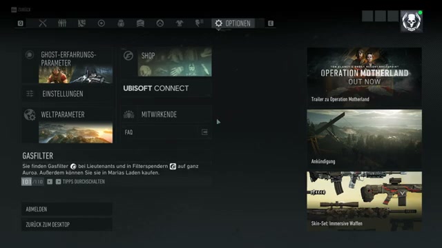 Screenshot aus dem Ghost Recon Video