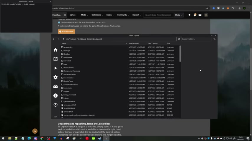 Screenshot aus dem Ghost Recon breakpoint Tutorial: Ghost Recon Breakpoint MODS INSTALLIEREN deutsch 🔧