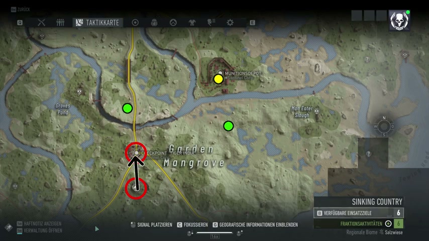 Screenshot aus dem Ghost Recon breakpoint Tutorial: SCHNELL in Ghost Recon Breakpoint WAFFENTEILE im IMMERSIVE MODE finden